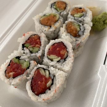Kabuki Sushi - Spicy Tuna Roll and Spicy Salmon Roll - Japanese Near Me - Antioch, California