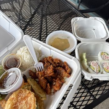 Ohana Sushi - Spicy Chicken Lunch Box - Japanese Near Me - Riverside, California
