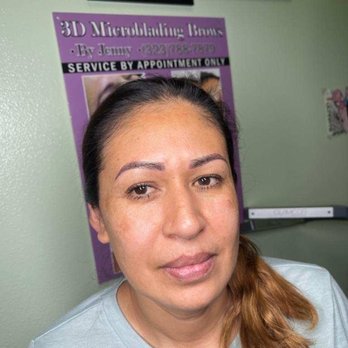 Jenny Lashes & 3D Microblading - End result - Eyelash Service Near Me - South Gate, California