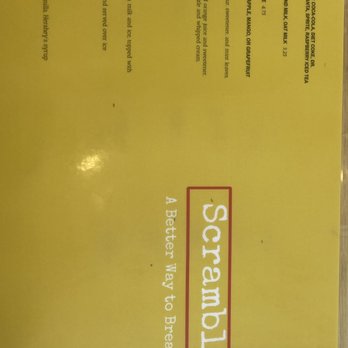 Scrambled - Menu - Breakfast & Brunch Near Me - Henderson, Nevada Scrambled - Menu - Breakfast & Brunch Near Me - Henderson, Nevada