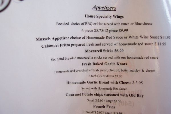Menu photo 8 Mario's Pizzeria Orange, VA Menu photo 8 Mario's Pizzeria Orange, VA