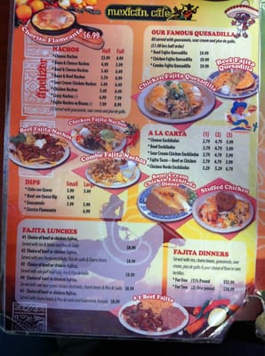 Menu photo 8 Tio Tony's Mexican Restaurant Midlothian, TX