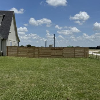 Cattlemen Fencing - Modern fence with large gates. - Fences & Gates Near Me - Justin, Texas Cattlemen Fencing - Modern fence with large gates. - Fences & Gates Near Me - Justin, Texas