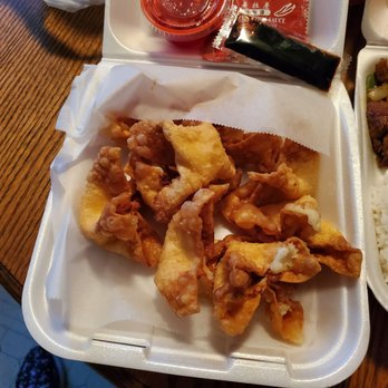 China Wok Express - Cream cheese won tons - Chinese Near Me - Lathrop, California