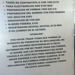Luis A Sevilla Tax Services