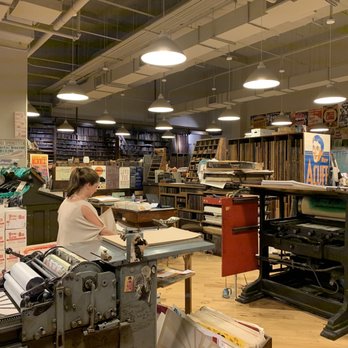 Hatch Show Print - Printshop floor - Printing Services Near Me - Nashville, Tennessee Hatch Show Print - Printshop floor - Printing Services Near Me - Nashville, Tennessee
