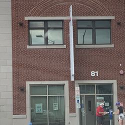 Broome County Department of Motor Vehicles - Front of building, small office