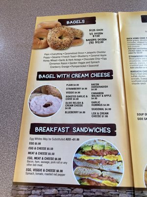 Menu photo 4 Back Home Bagels Schnecksville, PA
