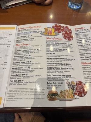 Menu photo 3 Maxie's Las Vegas, NV Menu photo 3 Maxie's Las Vegas, NV