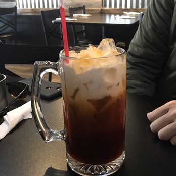 9 Thai Restaurant - The biggest Thai tea I've ever seen!! Truly an amazing deal, and very necessary if you order anything spicy - Thai Near Me - Denver, Colorado