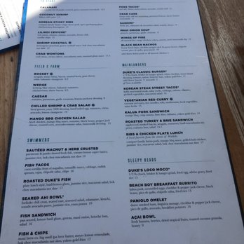 Duke's La Jolla - New American Near Me - La Jolla, California