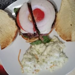 Brennan's Place - Cheeseburger is as good as the best you've had and perfectly cooked, let me stress that, perfectly cooked!!! Coleslaw is bomb.