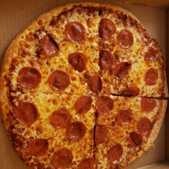 Chicho's Pizza - Thin crust large pepperoni - Pizza Near Me - Virginia Beach, Virginia