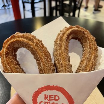 Red Circle Ice Cream - Not Sold Individually-Cinnamon Sugar Churro - Desserts Near Me - Houston, Texas
