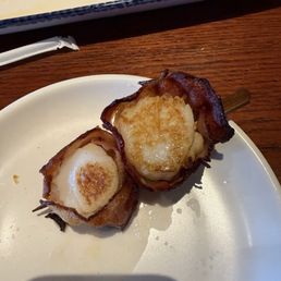 Bacon-wrapped Sea Scallops