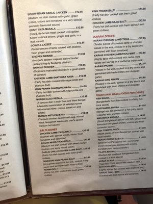 Menu photo 4 The Monsoon London, XGL Menu photo 4 The Monsoon London, XGL
