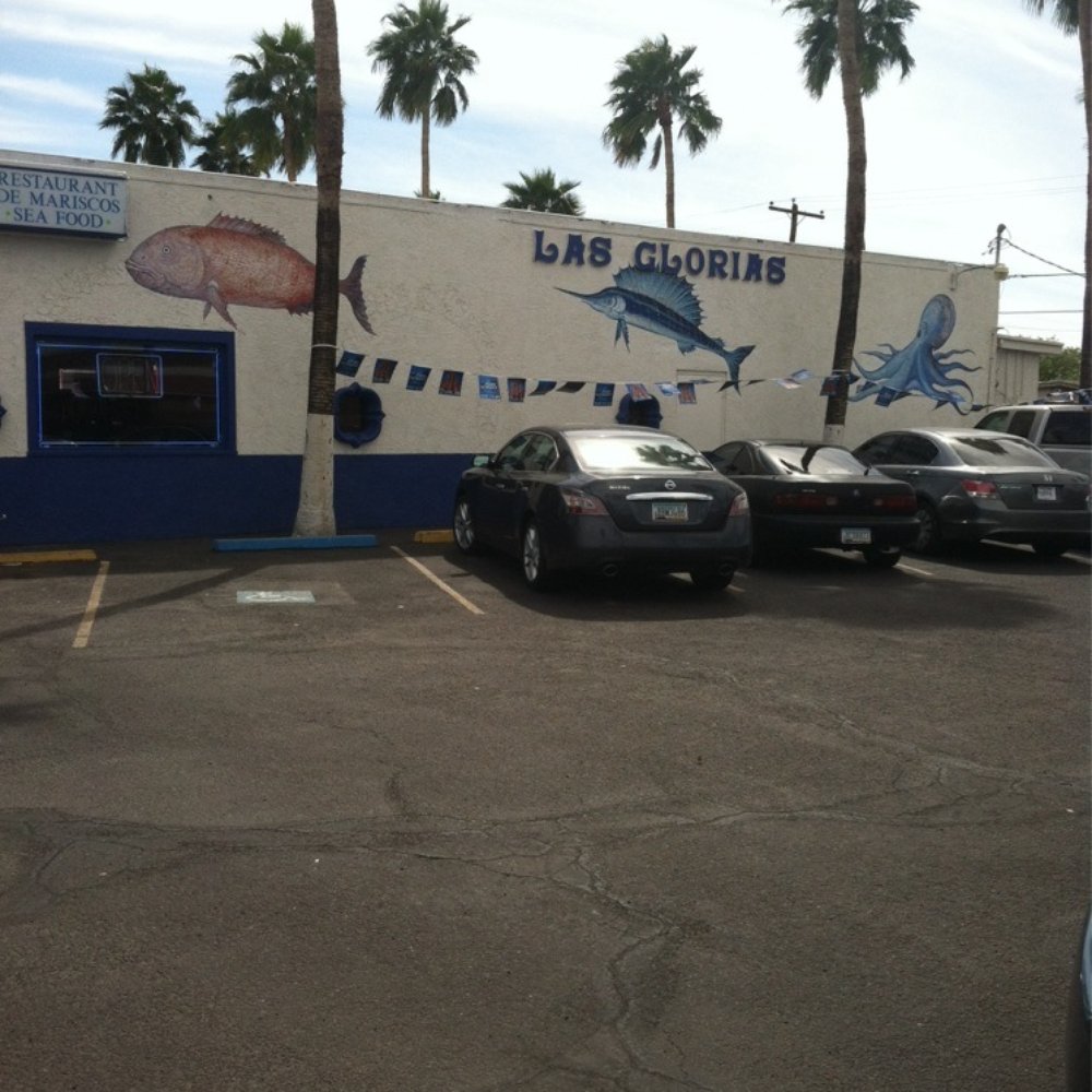 The outside of the restaurant.