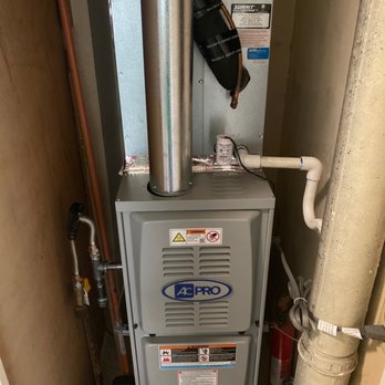 Rojas Air Conditioning - Furnace and coil installation in our hallway HVAC closet. - Heating & Air Conditioning/HVAC Near Me - Santa Ana, California