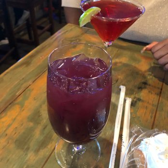 Mad Cow Grill - Sangria and Sorrel Gin Martini - American Near Me - Laurel, Maryland