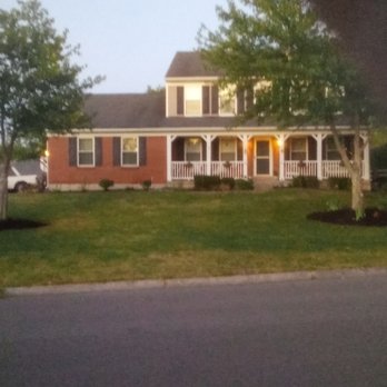 Omni Tree and Landscape - Front of residence trees had a lift and thinning done. Beds were leveled out and mulched - Tree Services Near Me - Columbus, Ohio