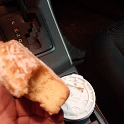 Dunkin' - Coffee and a doughnut