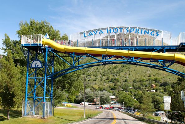 Lava Hot Springs Olympic Swimming Complex by null