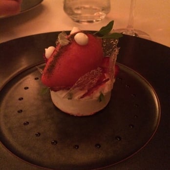 La Chèvre d'Or - The best desert I ever had!! Strawberries - French Near Me - Èze, 06