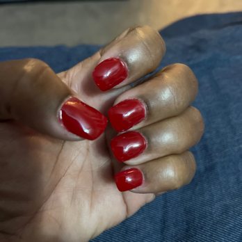 Tips N Toes Nails - Horrible job!!! - Nail Salons Near Me - Burleson, Texas Tips N Toes Nails - Horrible job!!! - Nail Salons Near Me - Burleson, Texas