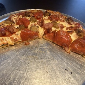 Pier Pizza and Subs - Meat lovers pizza! - Salad Near Me - Santa Monica, California Pier Pizza and Subs - Meat lovers pizza! - Salad Near Me - Santa Monica, California