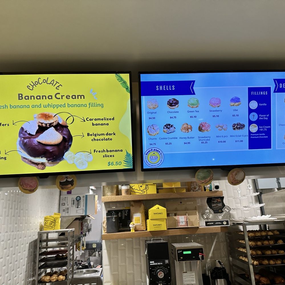 Beard Papa's Castro Valley - Menu - Desserts Near Me - Castro Valley, California Beard Papa's Castro Valley - Menu - Desserts Near Me - Castro Valley, California