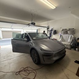 Applying tint on my new 2026 Tesla Model Y