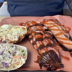 65 South Barbeque - Potato salad, Cole slaw, Ribs, & brisket