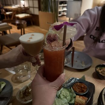 Janken - Left to right: Night Owl, Figuratively Speaking, Litchi Martini - Japanese Near Me - Portland, Oregon