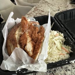 Chicken finger pita