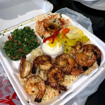 Kabab Crush - Shrimp Kabab Entree $11.99 - Mediterranean Near Me - Corona, California