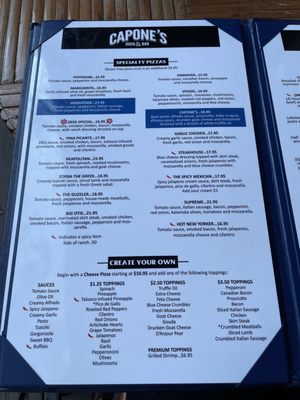 Menu photo 8 Capone's Oven & Bar Houston, TX Menu photo 8 Capone's Oven & Bar Houston, TX