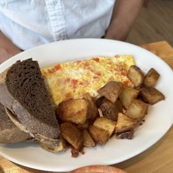 Harry's All American Breakfast - Greek omlette
