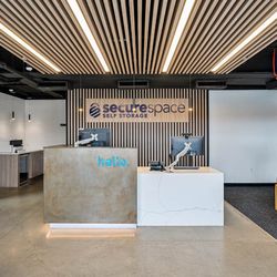 A welcoming lobby and workspace with free Wifi.
