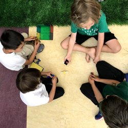 Playing with my friends!