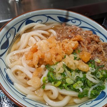 Marugame Udon - Beef Dashi, Reg size, $10.95 prior to tax - Japanese Near Me - Arcadia, California Marugame Udon - Beef Dashi, Reg size, $10.95 prior to tax - Japanese Near Me - Arcadia, California