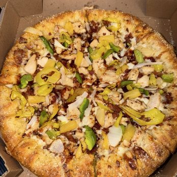 Domino's Pizza - BBQ Chicken Pizza - Pizza Near Me - Long Beach, California Domino's Pizza - BBQ Chicken Pizza - Pizza Near Me - Long Beach, California