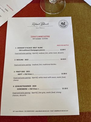 Robert Blanck Alsace Wines by null