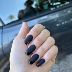 The Room Nail Bar - Full set with matte and gloss finish