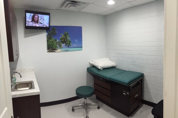 Modern medical clinic facility