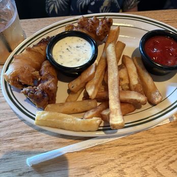 Carolina Roadhouse - Kids meal chicken tenders with French fries. The kids loved every minute of it. - Steakhouses Near Me - Myrtle Beach, South Carolina