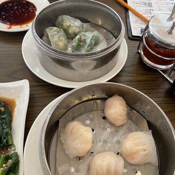 Tim Ho Wan - Hargow and Steamed dumplings with shrimp and chives - Dim Sum Near Me - Katy, Texas Tim Ho Wan - Hargow and Steamed dumplings with shrimp and chives - Dim Sum Near Me - Katy, Texas