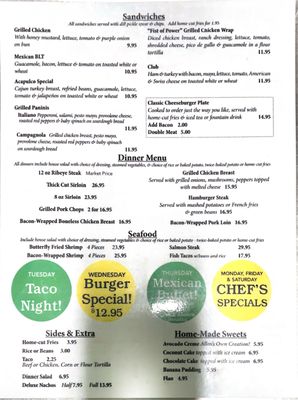 Menu photo 2 Allen's Restaurant and antiques. Camden, AR Menu photo 2 Allen's Restaurant and antiques. Camden, AR