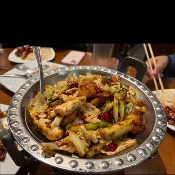 Frying Fish - Prawns with Chili Peppers Special - Szechuan Near Me - Bellevue, Washington Frying Fish - Prawns with Chili Peppers Special - Szechuan Near Me - Bellevue, Washington