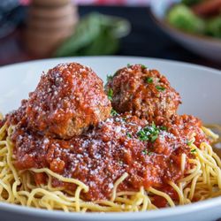 Russo's New York Pizzeria - Spaghetti and meatballs
