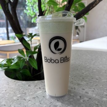 Boba Bliss - Pistachio Jasmine Dream - Bubble Tea Near Me - San Jose, California Boba Bliss - Pistachio Jasmine Dream - Bubble Tea Near Me - San Jose, California